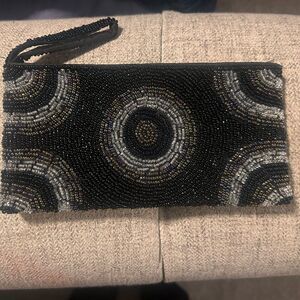 Small beaded clutch
